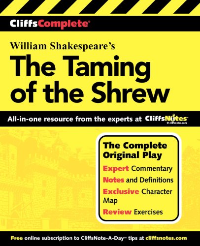 Stock image for CliffsComplete The Taming of the Shrew for sale by SecondSale