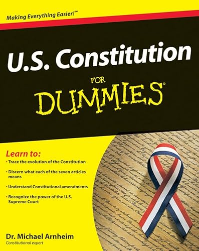 U.S. Constitution For Dummies (9780764587801) by Arnheim, Michael