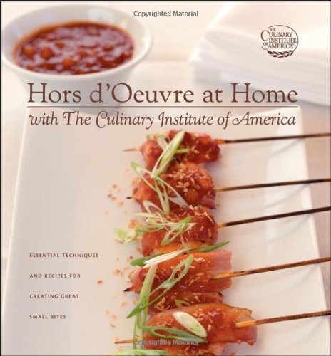 Imagen de archivo de Hors dOeuvre at Home with The Culinary Institute of America a la venta por Goodwill