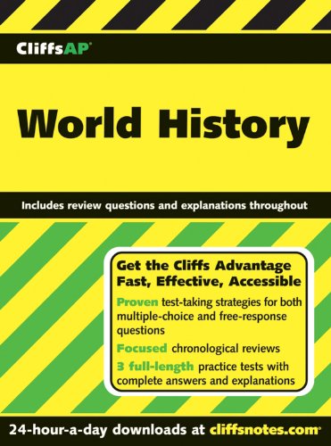 Imagen de archivo de CliffsAP World History a la venta por Wonder Book