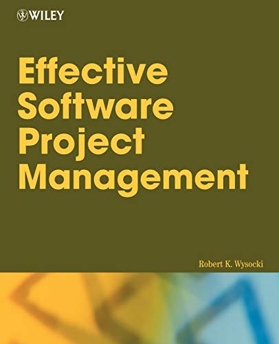 Imagen de archivo de Effective Software Project Management a la venta por Better World Books