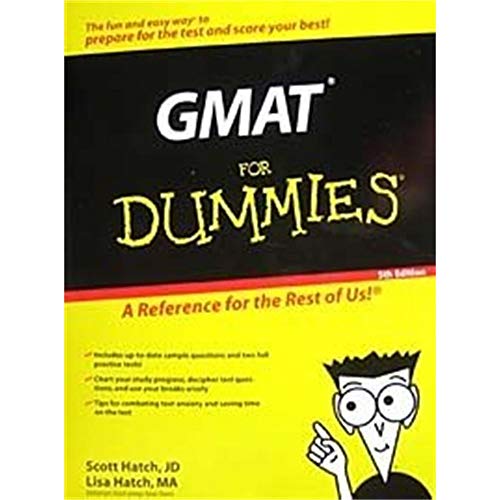 9780764596537: GMAT For Dummies