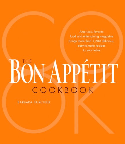 Beispielbild fr Bon Appetit Cookbook zum Verkauf von SecondSale