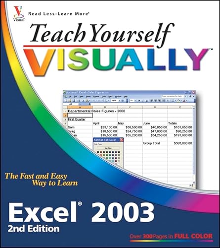 Beispielbild fr Teach Yourself VISUALLY Excel 2003 (Teach Yourself VISUALLY (Tech)) zum Verkauf von HPB-Ruby