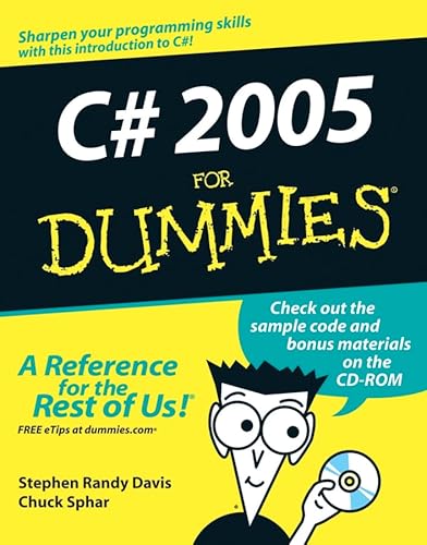 Imagen de archivo de C# 2005 For Dummies a la venta por Reliant Bookstore