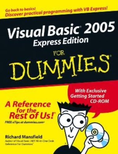 Imagen de archivo de Visual Basic 2005 Express Edition For Dummies a la venta por -OnTimeBooks-