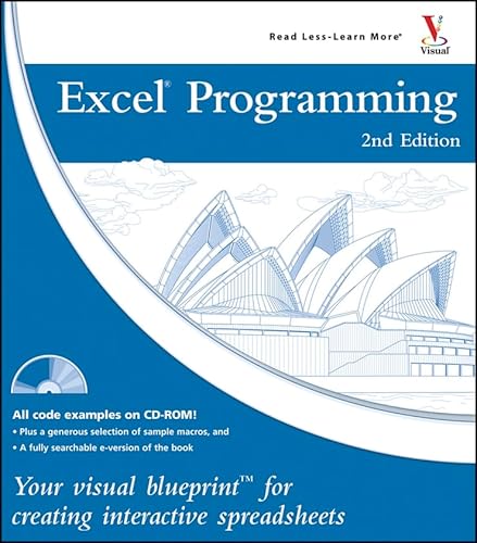 Beispielbild fr Excel Programming: Your visual blueprint for creating interactive spreadsheets zum Verkauf von Once Upon A Time Books