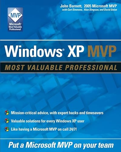 Beispielbild fr Windows XP MVP zum Verkauf von Better World Books