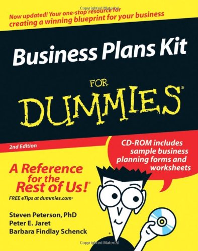 Beispielbild fr Business Plans Kit For Dummies zum Verkauf von Wonder Book