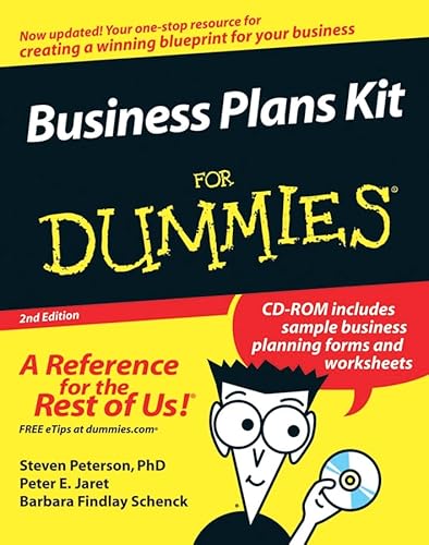 9780764597947: Business Plans Kit for Dummies