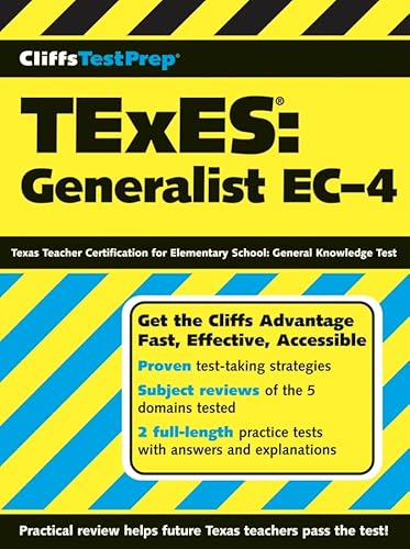 9780764598210: CliffsTestPrep TExES: Generalist Ec-4