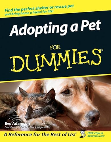 Beispielbild fr Adopting a Pet for Dummies zum Verkauf von Anybook.com