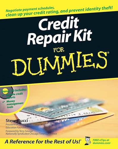 Stock image for Credit Repair Kit For Dummies for sale by Books of the Smoky Mountains