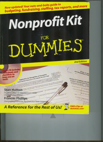 Stock image for Nonprofit Kit For Dummies for sale by Wonder Book