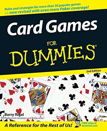 Beispielbild fr Card Games For Dummies zum Verkauf von SecondSale