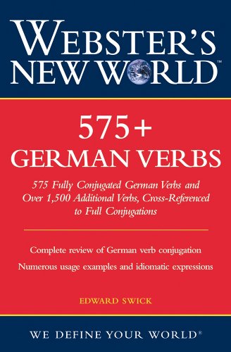 Webster's New World 575+ German Verbs (9780764599156) by Swick, Edward
