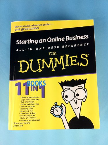 Imagen de archivo de Starting an Online Business All-in-One Desk Reference For Dummies a la venta por Once Upon A Time Books