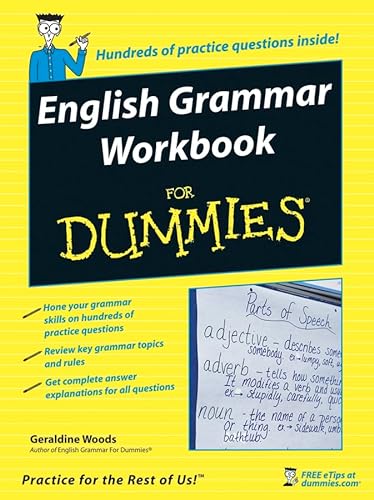 Beispielbild fr English Grammar Workbook For Dummies zum Verkauf von Wonder Book