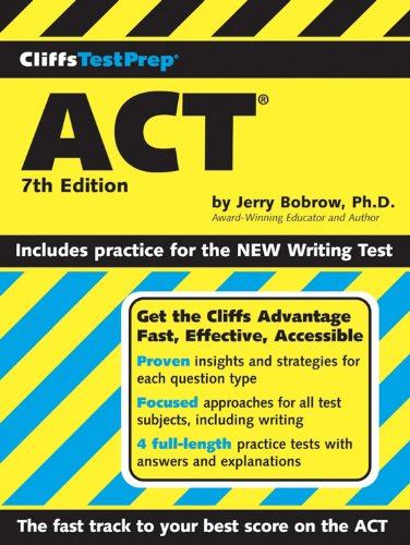Imagen de archivo de Cliffs Test Prep Act: Includes Practice for the New Writing Test a la venta por Front Cover Books