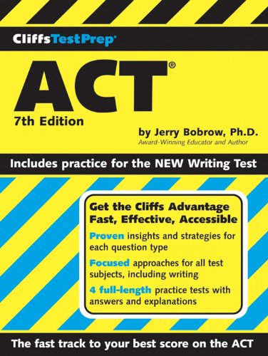 Stock image for Cliffs Test Prep Act: Includes Practice for the New Writing Test for sale by Front Cover Books