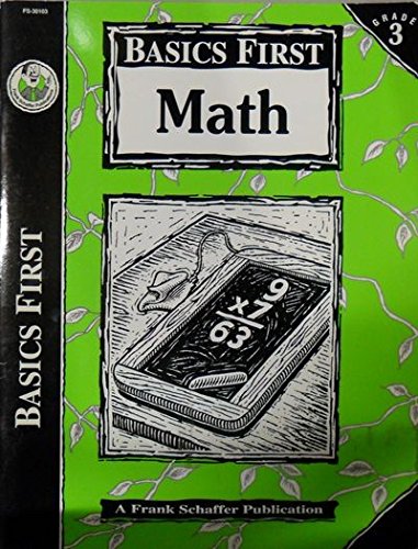 Imagen de archivo de Math Grade 3 (Basics First Math) a la venta por GloryBe Books & Ephemera, LLC