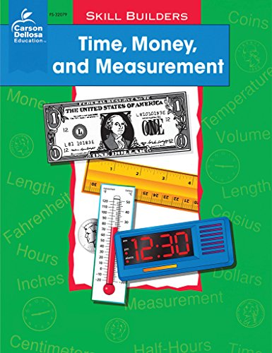 Beispielbild fr Carson Dellosa | Time, Money, and Measurement Resource Workbook | 1st?2nd Grade, 128pgs (Skill Builders) zum Verkauf von Orion Tech