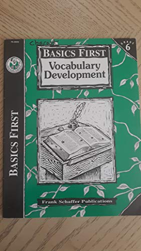 Beispielbild fr Vocabulary Development: Grade 6 (Basics First) zum Verkauf von Once Upon A Time Books