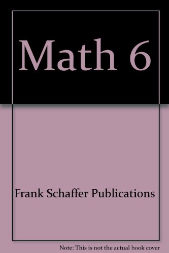 Beispielbild fr Math 6 zum Verkauf von Wonder Book