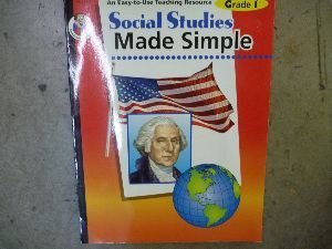 9780764701733: Social Studies Made Simple, Grade 1