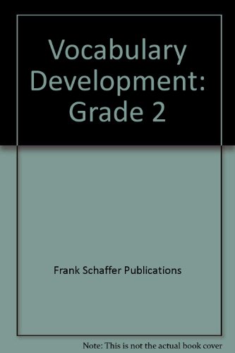 Beispielbild fr Vocabulary Development Grade 2. ( Homework Helpers Series.) zum Verkauf von GloryBe Books & Ephemera, LLC