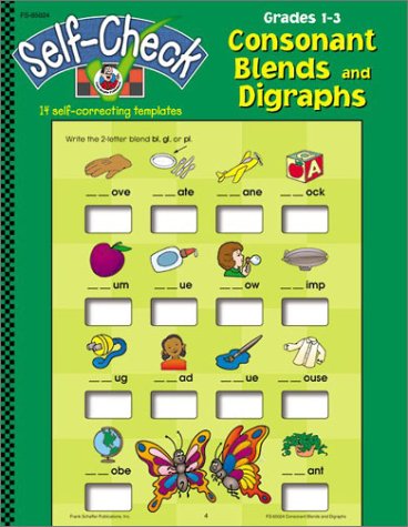 9780764703447: Consonant Blends and Digraphs (Self-Check)