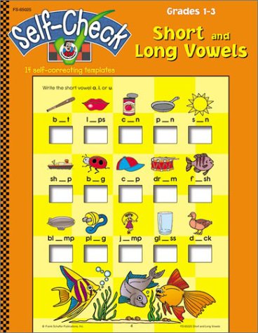 Stock image for Short and Long Vowels (Self-check) for sale by Front Cover Books