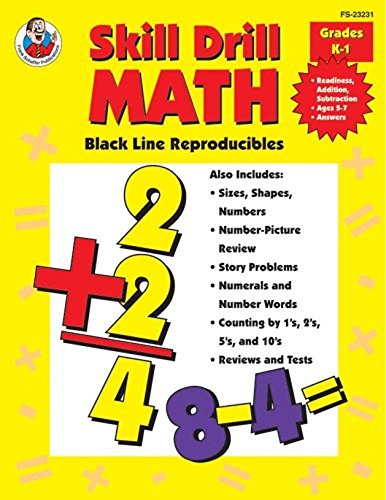 Beispielbild fr Skill Drill Math : Readiness, Grade 1 zum Verkauf von Better World Books