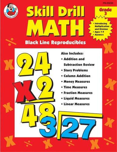 Beispielbild fr Skill Drill Math: Multiplication & Division, Grade 3 zum Verkauf von BooksRun