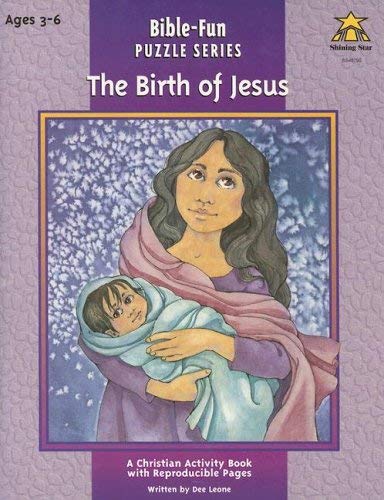 9780764705281: The Birth of Jesus: Ages 3-6 (Bible Fun Puzzles)