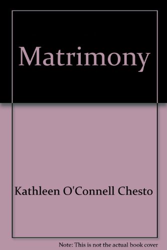 Stock image for Matrimony for sale by Frenchboro Books