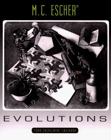 Cal 99 M.C. Escher Evolutions Engagement Calendar (9780764905452) by NOT A BOOK