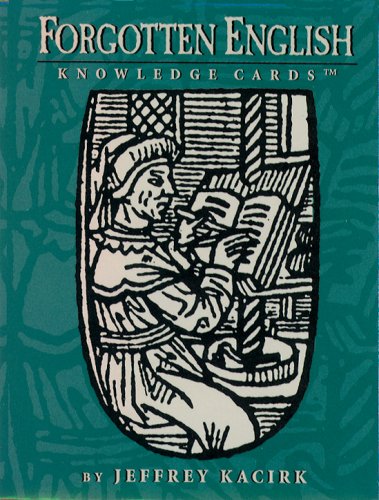 Imagen de archivo de Forgotten English, Volume I Knowledge Cards a la venta por BooksRun
