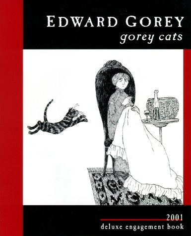 Stock image for Edward Gorey Cats 2001 Calendar for sale by Autumn Leaves Books