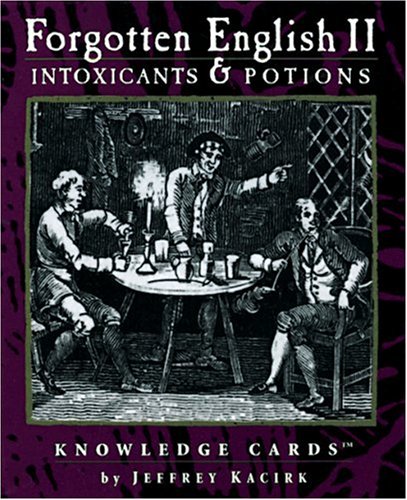 Imagen de archivo de Intoxicants & Potions: Forgotten English II Knowledge Cards? a la venta por HPB-Emerald