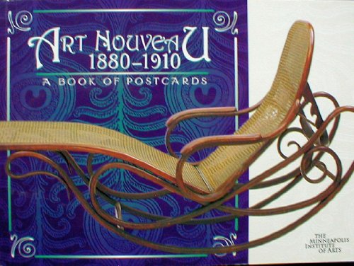 Beispielbild fr Art Nouvean: 1880-1910: Postcard Book zum Verkauf von AwesomeBooks