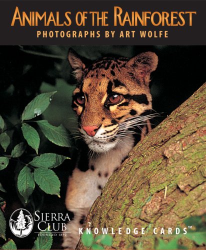 Animals of the Rainforest Sierra Club Knowledge Cards Deck (9780764925757) by Pomegranate