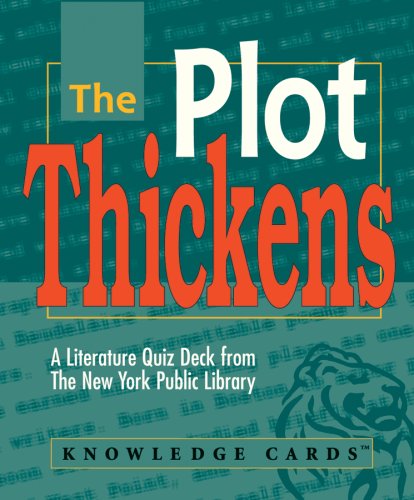 Stock image for The Plot Thickens: A Literature Knowledge Cards Quiz Deck form The New York Public Library for sale by HPB-Ruby