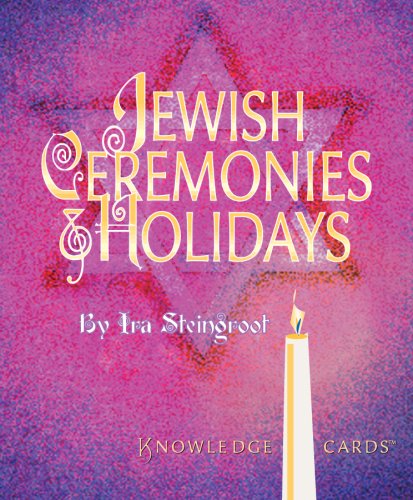 Beispielbild fr Jewish Ceremonies & Holidays Knowledge Cards Deck zum Verkauf von Wonder Book