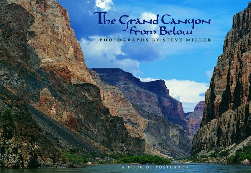 Stock image for the GRAND CANYON * from BELOW, Contains 30 Oversized Post Cards In Color * for sale by L. Michael