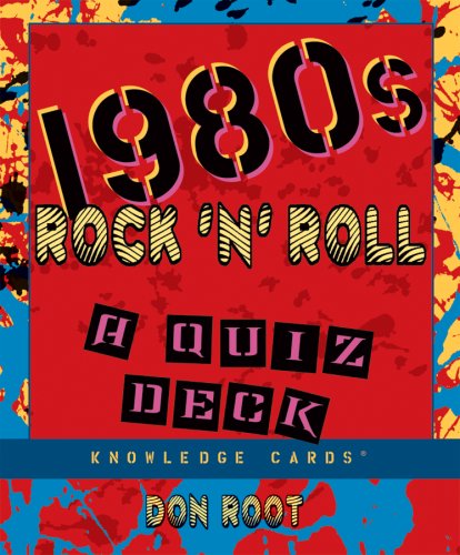 1980s Rock n Roll a Quiz Deck Knowledge Cards K255 - Don Root