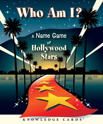 Stock image for Who Am I? A Name Game of Hollywood Stars Knowledge Cards Deck for sale by HPB-Movies