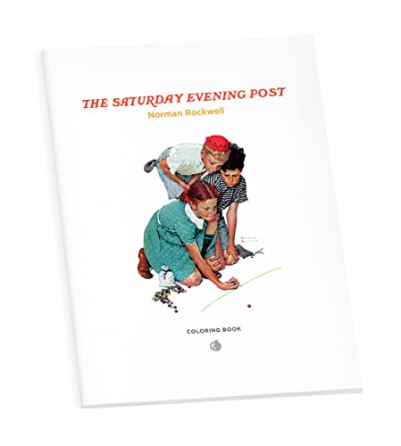 Beispielbild fr Norman Rockwell Coloring Book zum Verkauf von Your Online Bookstore