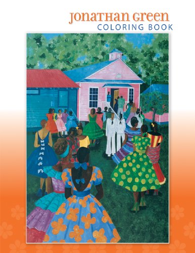Beispielbild fr Jonathan Green Coloring Book zum Verkauf von ThriftBooks-Atlanta
