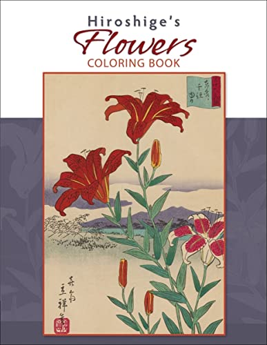 Beispielbild fr Hiroshige's Flowers Coloring Book zum Verkauf von SecondSale